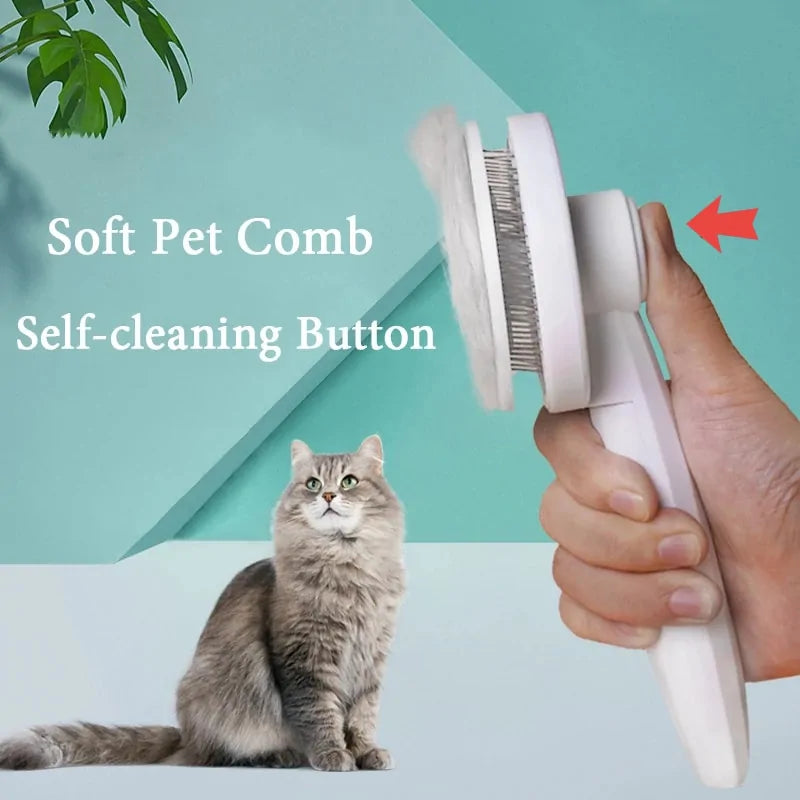 Self Cleaning Pet Comb
