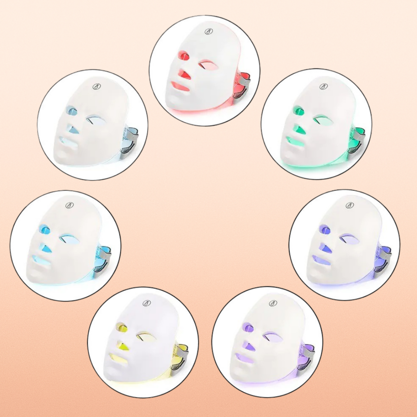 7 Color LED Skin Rejuvenation Face Mask