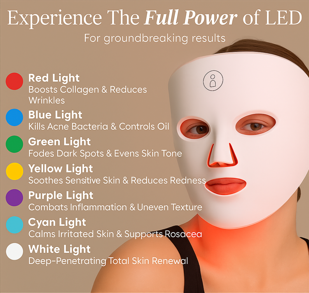 Experience The Full Power of LED - Perfect Square with Colored Circles