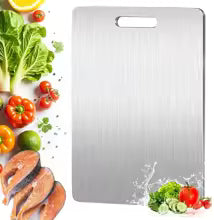 100% Pure Titanium Cutting Board