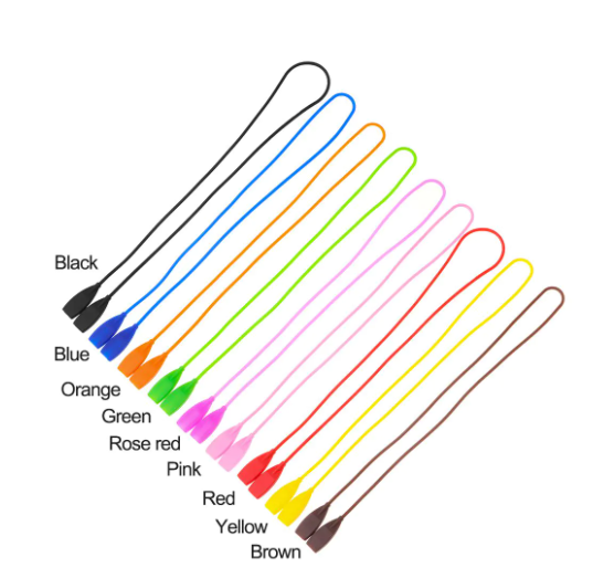 Silicone Eye Glasses Color Straps