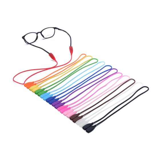 Silicone Eye Glasses Color Straps