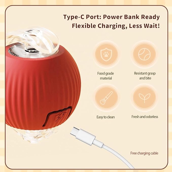 Smart Rolling Pet Ball