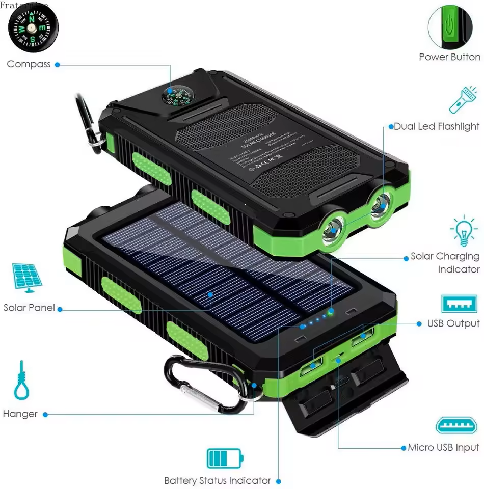 Waterproof Solar Power Pack