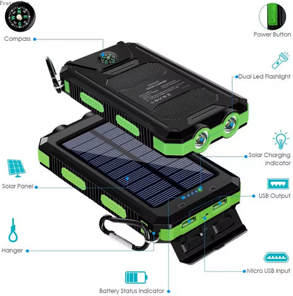 Waterproof Solar Power Pack