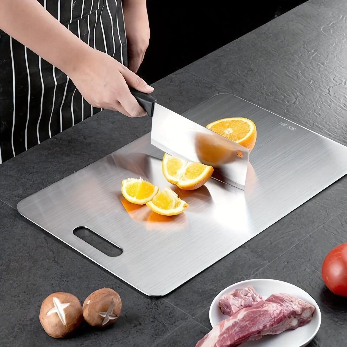100% Pure Titanium Cutting Board