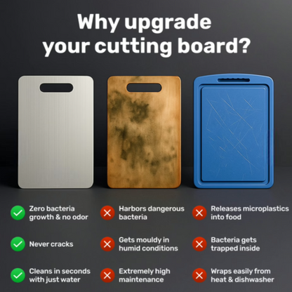 100% Pure Titanium Cutting Board