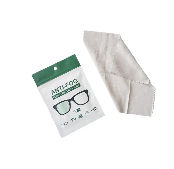 Anti-fog Glasses Lens Cleaning Cloth (1pc/Bag)