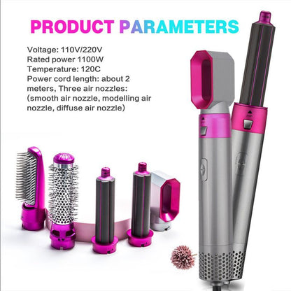 5-in-1 Hot Airbrush Styler