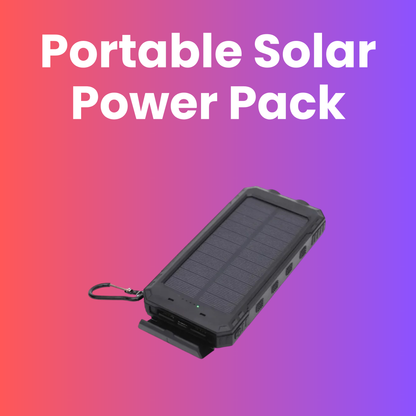 Waterproof Solar Power Pack